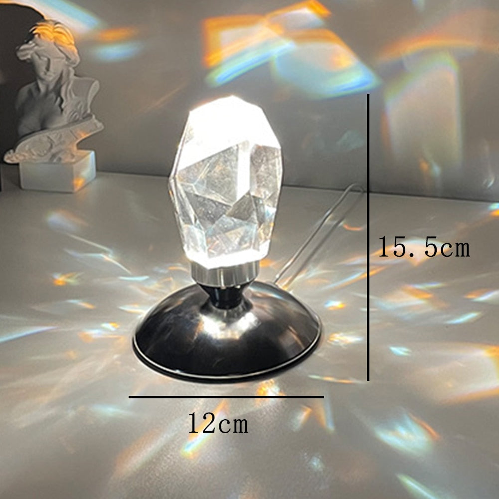Skanto | Luksus Krystall Stein Atmosfære Lampa