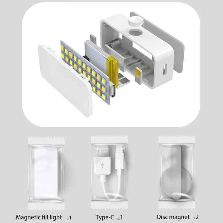 Skanto | Magnetisk bærbar Mini Lommelykt
