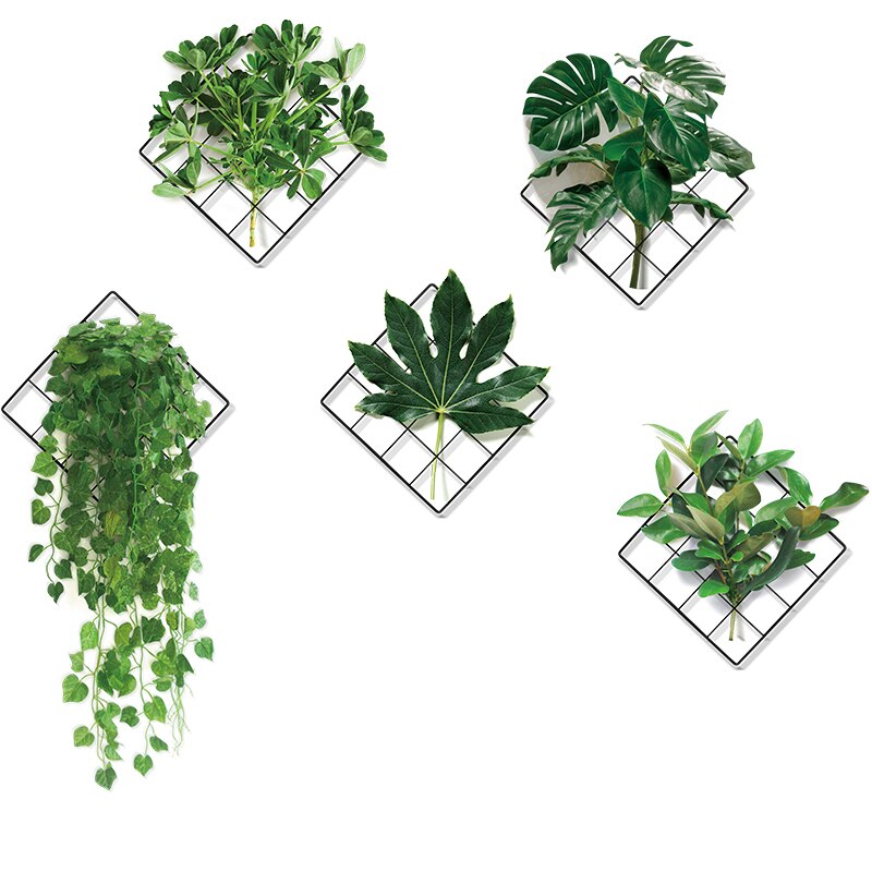 3D Natur Vind Grønn Plante Veggklistremerke | Skanto