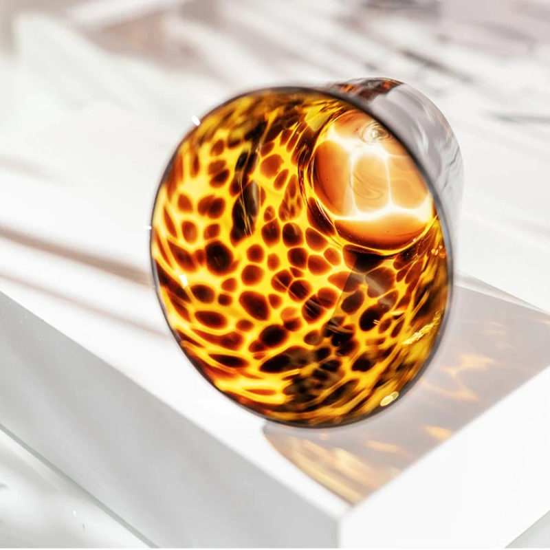 Skanto | Leopard Retro Drikkeglass