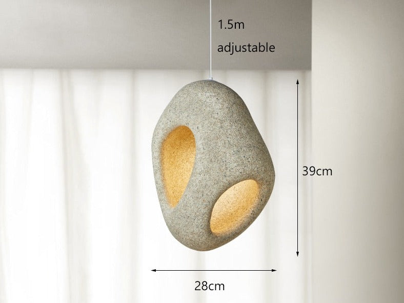 Skanto | Moderne Kreativ LED Pendellampe Wabi Sabi
