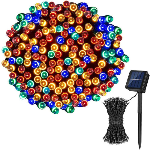 Skanto | Vannavvisende solgarland med LED-lamper for hagen