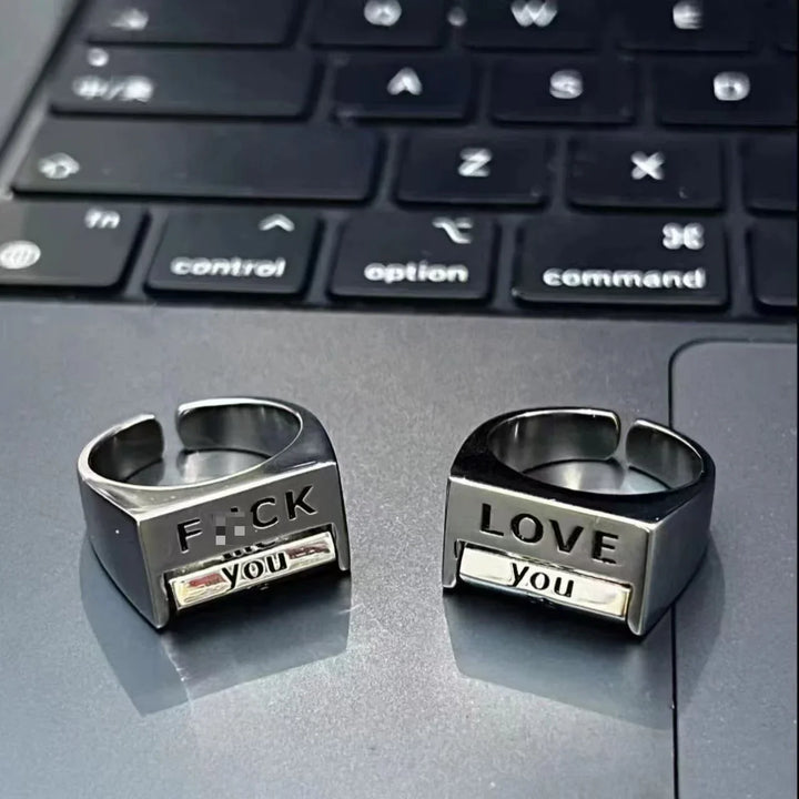 Skanto | Love You Everything Roterende Humørkontrollring