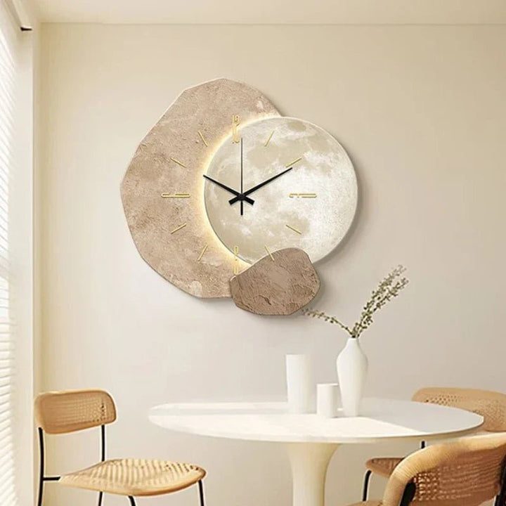 Skanto | Minimalistisk Veggklokke i Skandinavisk Design - NordiqTime