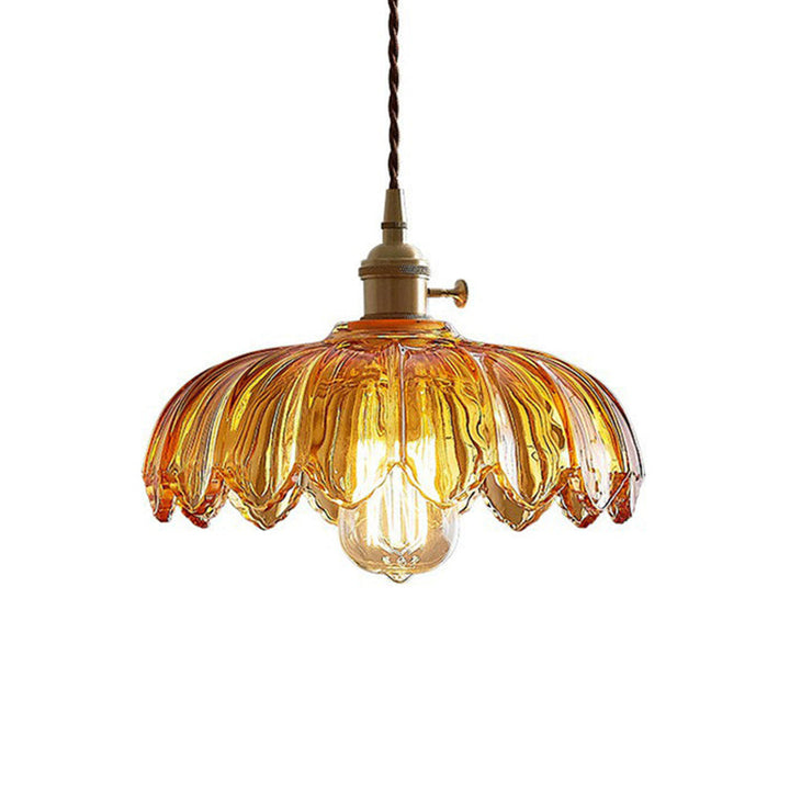 Skanto | Glass lampe som glitrer med detaljer!