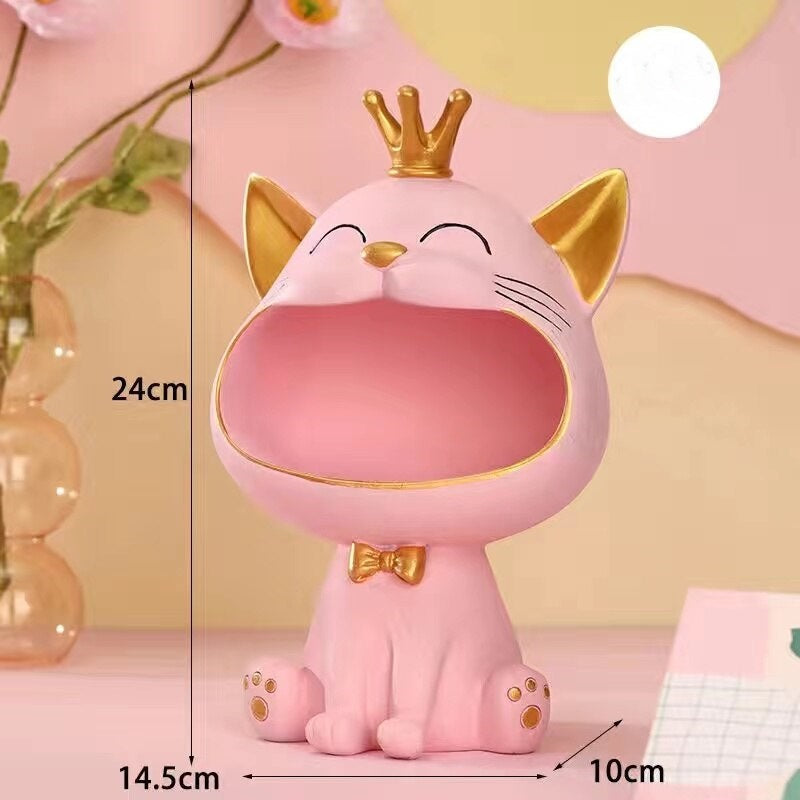 Skanto | Fortune Kitty Statue Hjemme Oppbevaringsboks