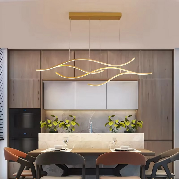 Skanto | Elegant Moderne LED Taklysekrone for Stylisk Hjemmedekorasjon