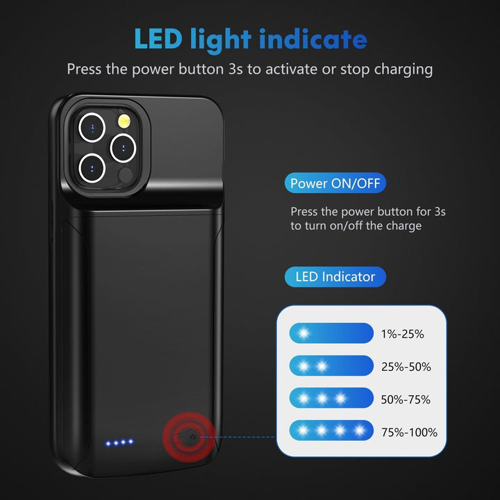 Skanto | Power Bank Laderustning Telefonkåpe