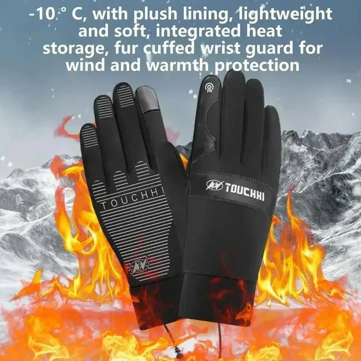 Skanto | ThermaGlide USB Oppvarmede Hansker | Vanntette & Berøringsskjermkompatible | Vinterhåndvarmere for Skiing, Motorsykkel & Utendørs