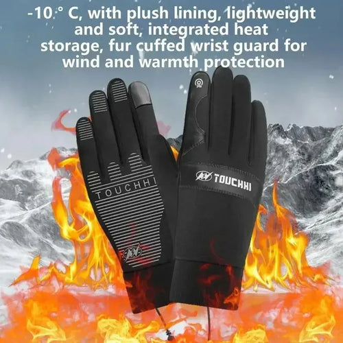 Skanto | ThermaGlide USB oppvarmede hansker | Vanntett & Touchscreen-kompatible | Vinterhansker for ski, motocross & utendørs