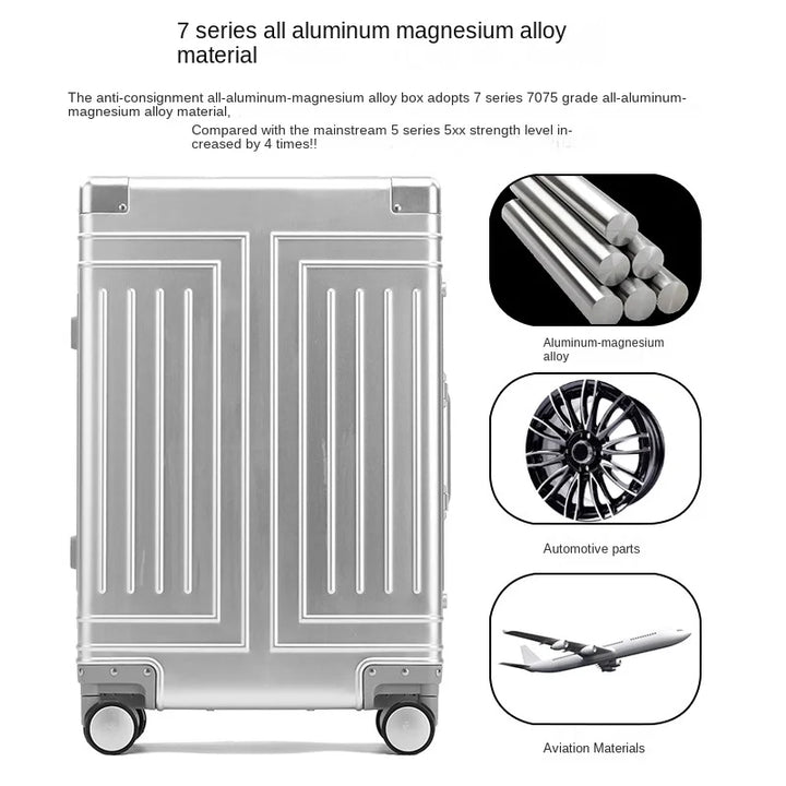 Skanto | Aluminium-Magnesium Forretningsveske – Berlin