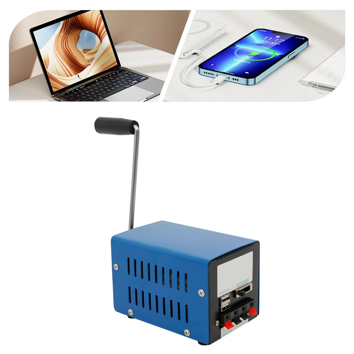 Skanto | Mini Hand Dynamo USB Generator – Strøm uten nett