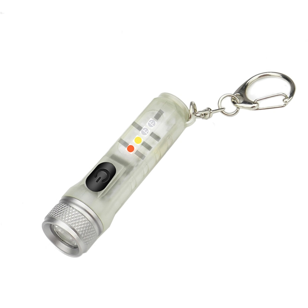 Mini LED Nøkkelring Lommelykt | Skanto
