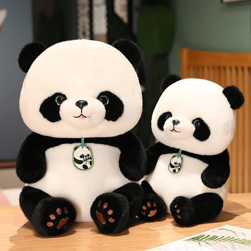Skanto | Kosevøtt Panda Myk Plysjleke