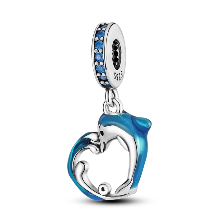 Skanto | 925 Sølv Gylden Leopard Charms Perler Fargerik Kameleon Nesehorn Løve Skarabé Katt Anheng Kompatibel med Original Pandora Armbånd Smykker