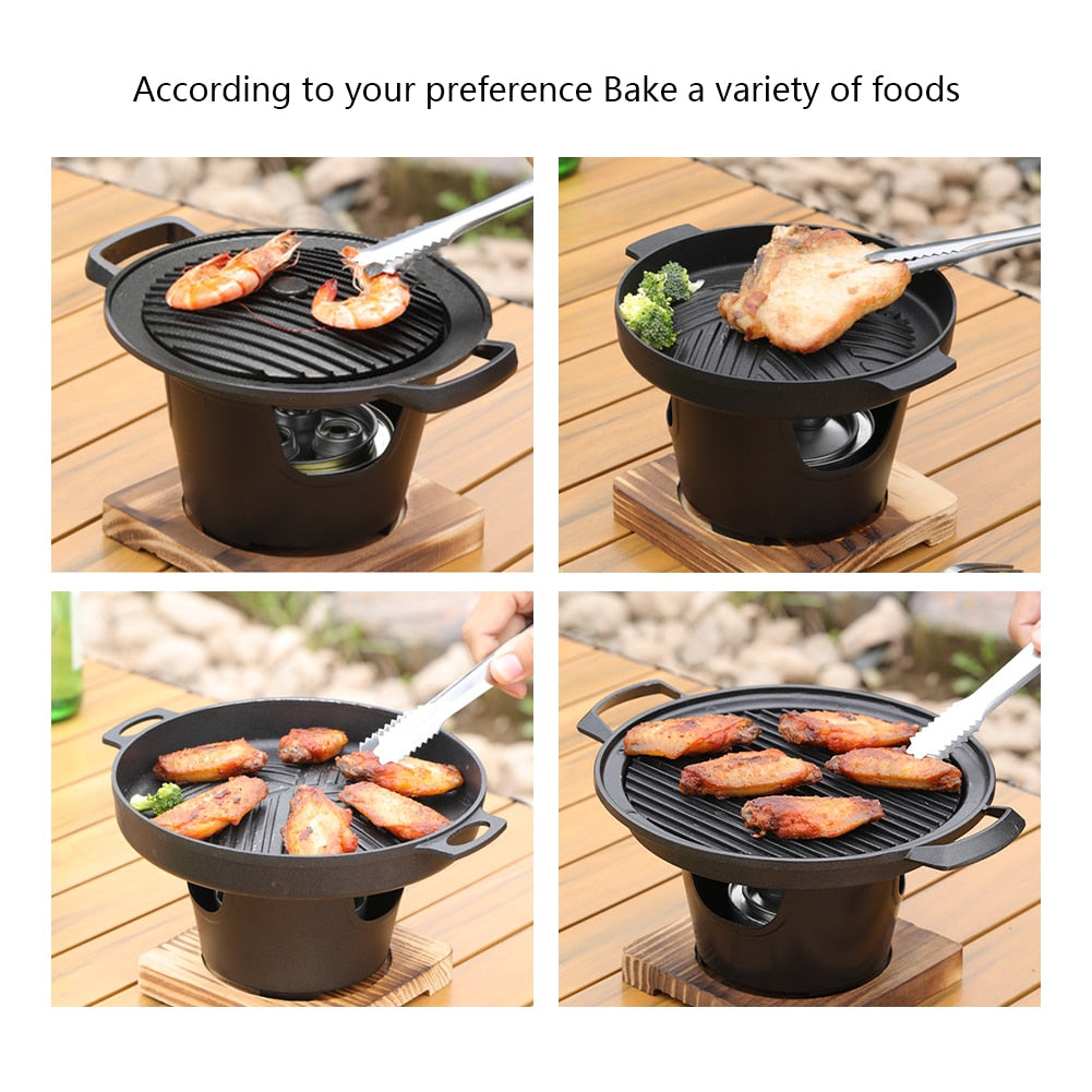 Skanto | Mini BBQ Non-Stick Japansk Grill