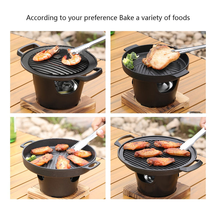 Skanto | Mini BBQ Non-Stick Japansk Grill