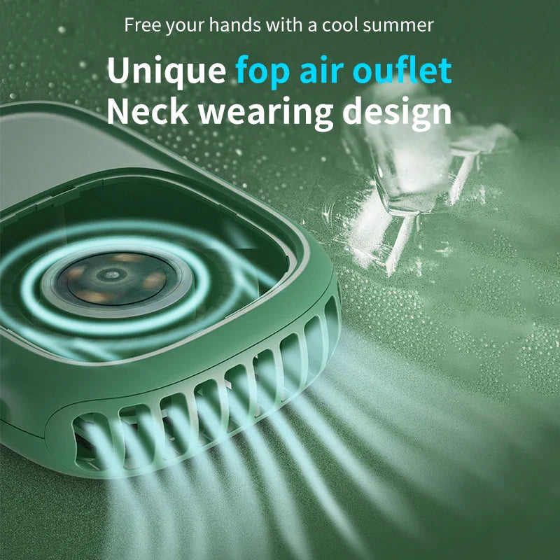 Norvo | AeroBreeze Nakke vifte | Bærbar, oppladbar vifte for komfort overalt