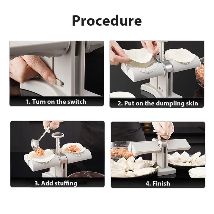 Skanto | Dobbelhodet automatisk dumplingform