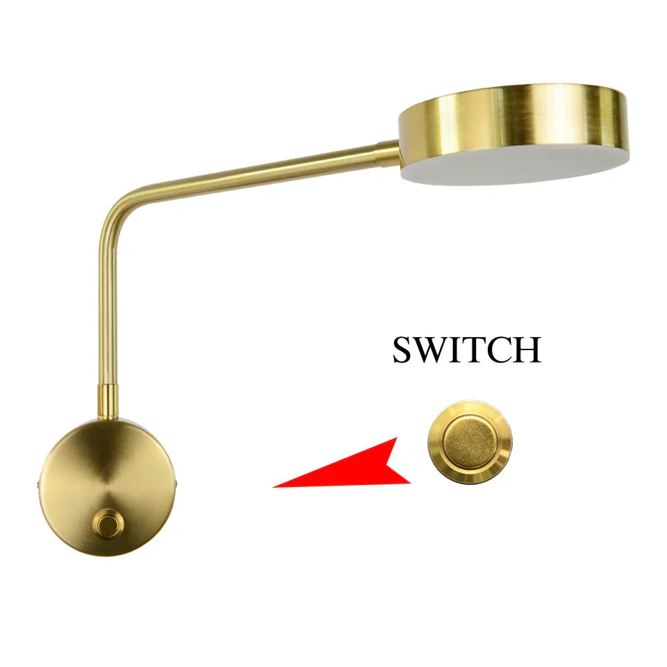 NordicGlow - Justerbar LED Vegglampe for Moderne Interiør Skanto