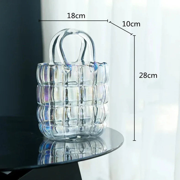 Glass Bag Vase | Skanto