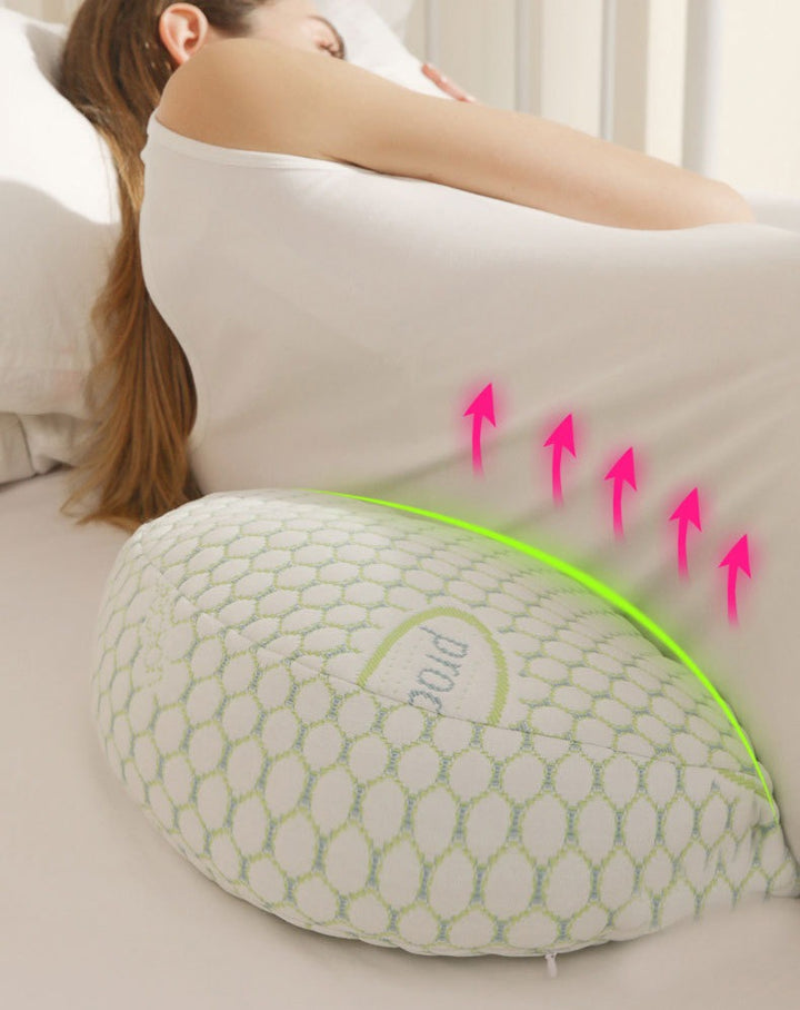 ComfyMama U-formet graviditetpute – Full kroppsstøtte & vaskbart trekk | Skanto