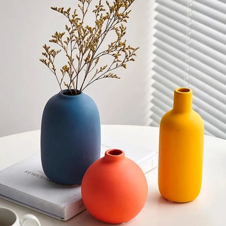 Nordisk keramikk vase Skanto