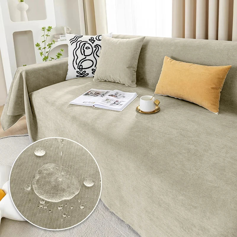 Skanto | HomeGuard Sofa Teppe | Vanntett & Ripebestandig | Støvbeskyttelse & Allsidig Deksel | For Sofa, Seng & Oppholdsrom