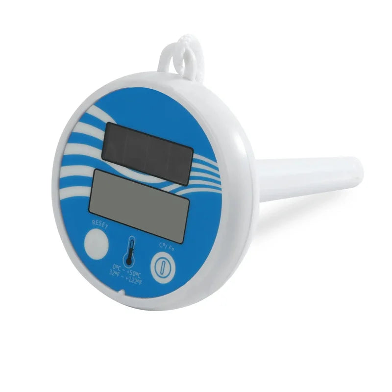 Norvo | THERMAFLOAT Basseng termometer | Flytende vanntemometer for basseng og boblebad | Temperaturvisning 0–50 °C | Ristiff og værbestandig