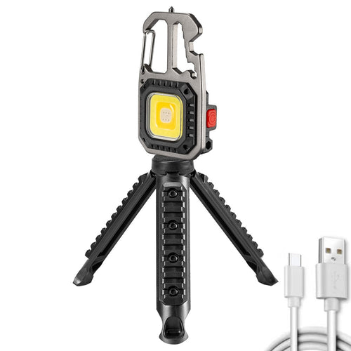 Skanto | Mini LED Lommelykt Skrutrekker Nøkkelring Verktøy