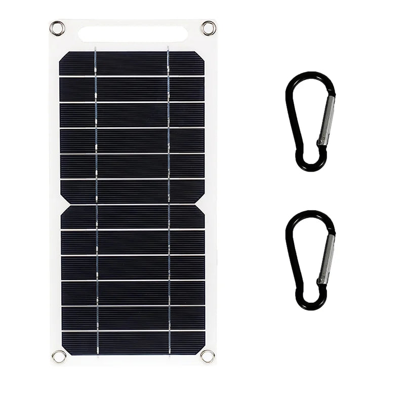 Skanto | SolNova 30W Solpanel | Ultralett & Vanntett | USB-tilkobling for Telefon & Power Bank | Utendørs & Camping