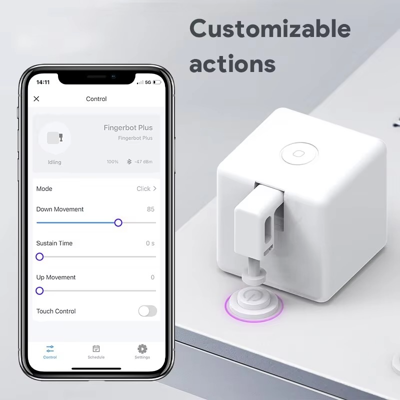 Skanto | Smart Fingerbot – Bluetooth Fjernkontrollknapp for Smart Hjem Automatisering