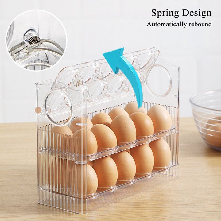 Skanto | Automatisk Flip Egg Lagringsstativ