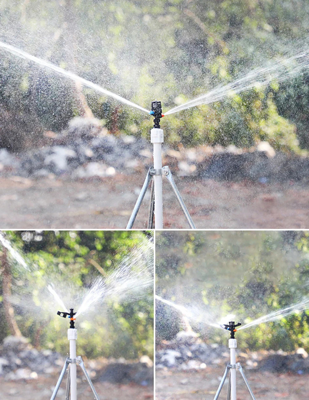 Skanto | Justerbar hage sprinkler med sprayvinkeljustering – Ideell for irrigasjonssystemer