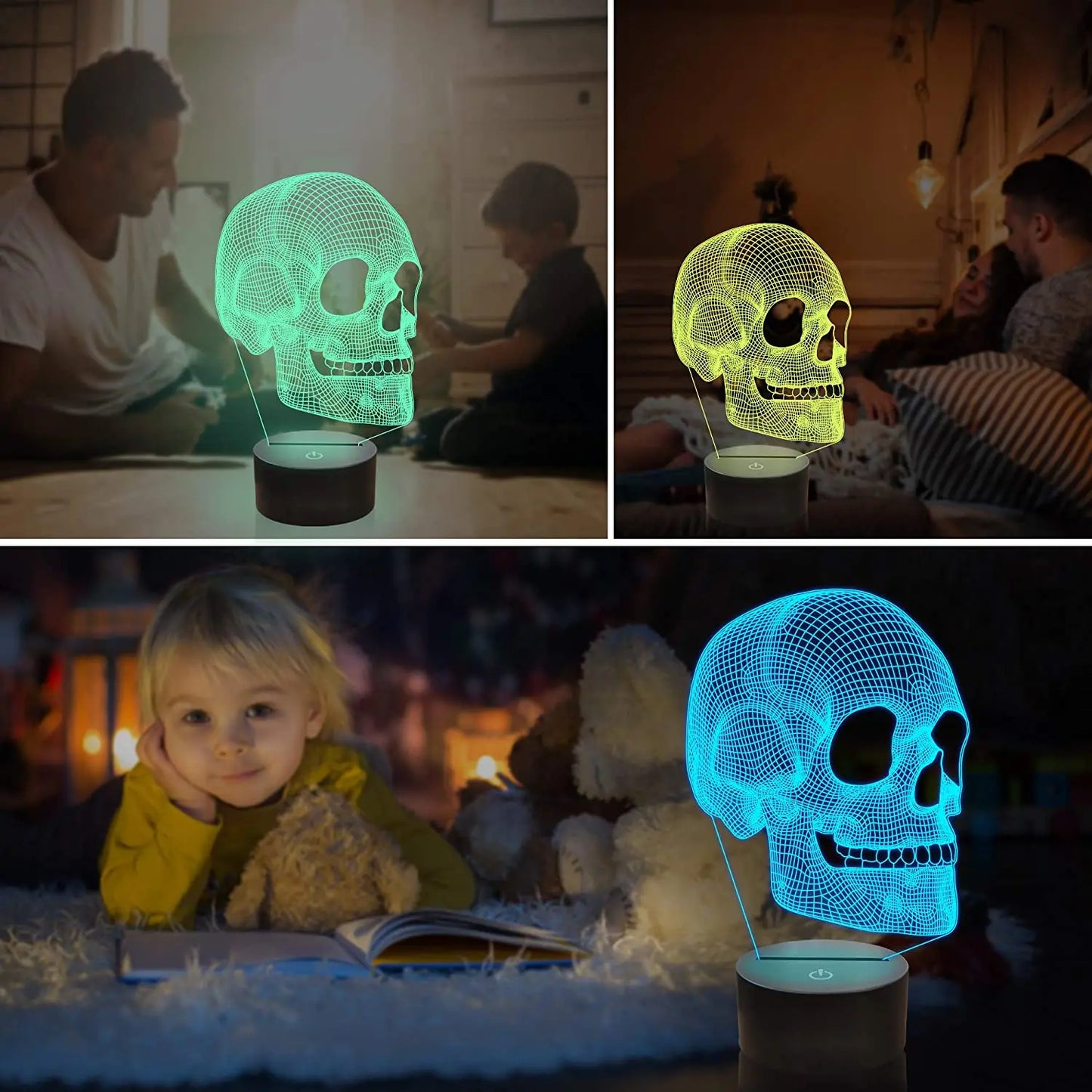 SpookyGlow - Nattlys for barn