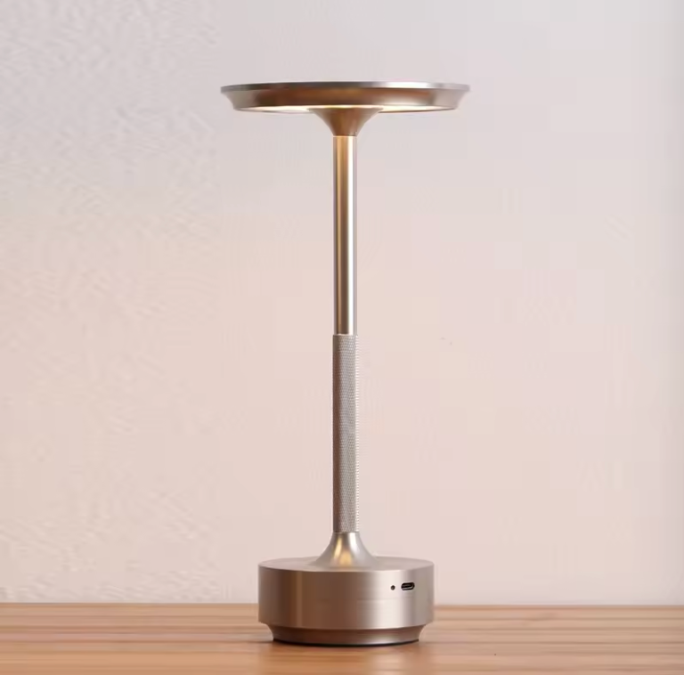 ClarityGlow Luxury Edition | Trådlamp LED Bordlampe | Skanto