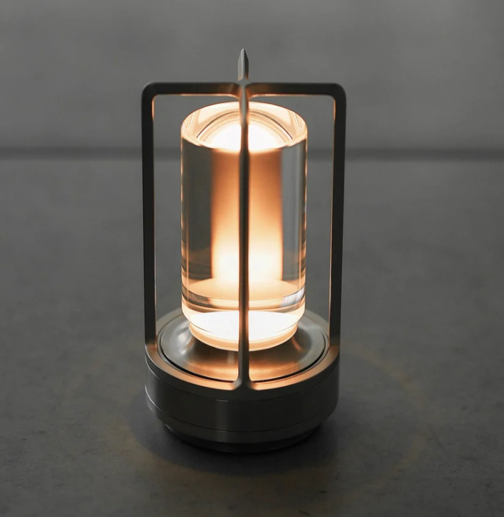Skanto | Oppladbar Trådløs LuxuryGlow Bordlampe - Elegant Trådløs Lampe for Enhver Stemning