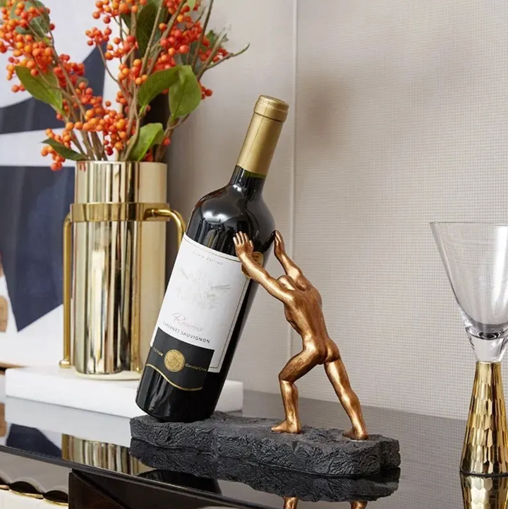 Skanto | Metall Vinflaskeholder Elegant Bord Rack