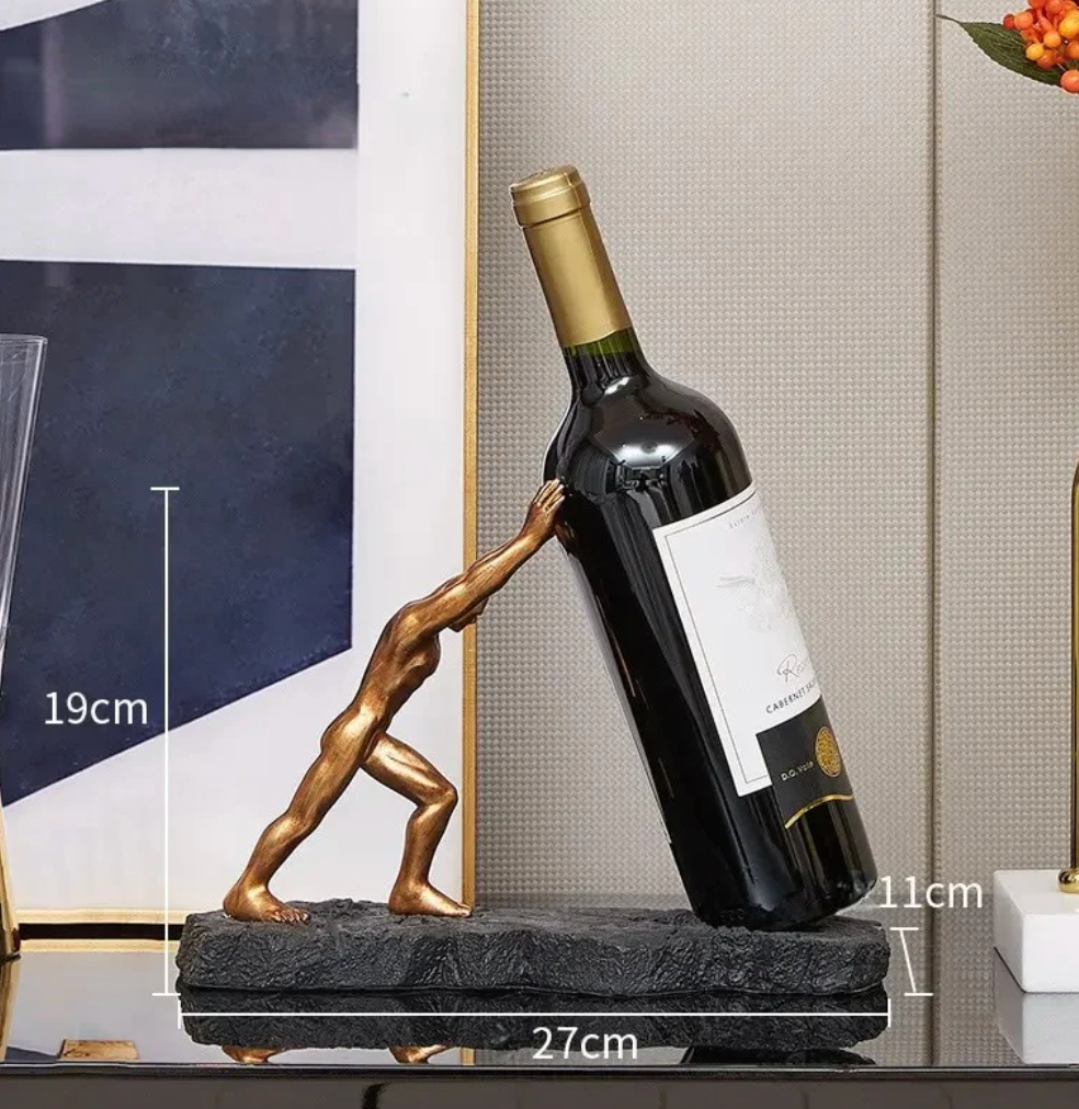 Skanto | Metall Vinflaskeholder Elegant Bord Rack