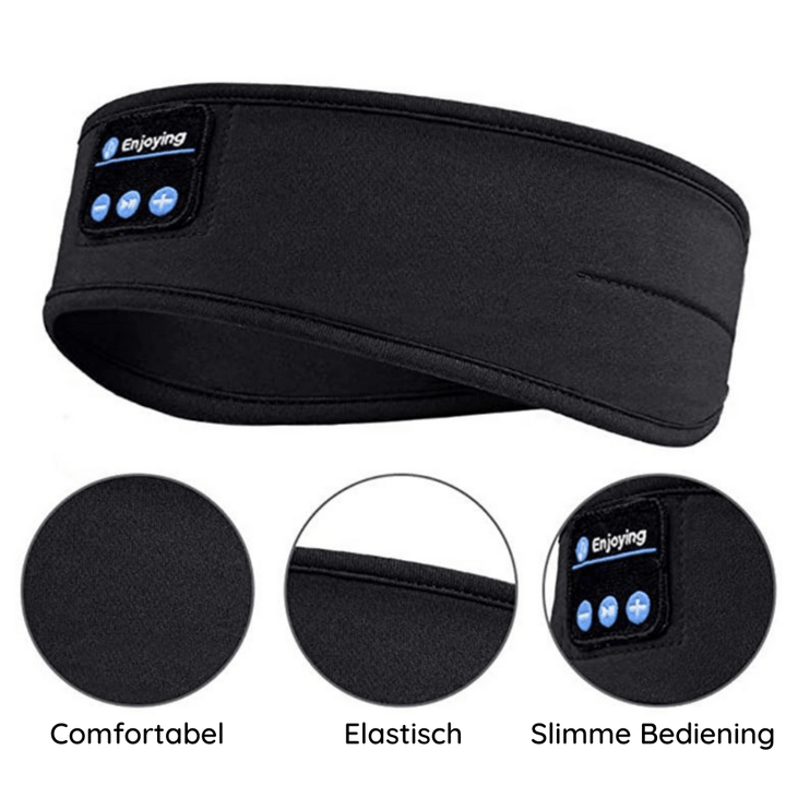 Skanto | Søvn Harmoni – 3-i-1 Søvnmaske med integrerte Bluetooth-hodetelefoner
