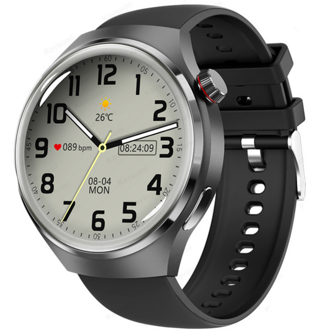 Skanto |  Smartklokke: Ideell for Sport, Forretning & Livsstil Ekg, Amoled Hd, Bluetooth, Hjertefrekvens Begrenset Utgave