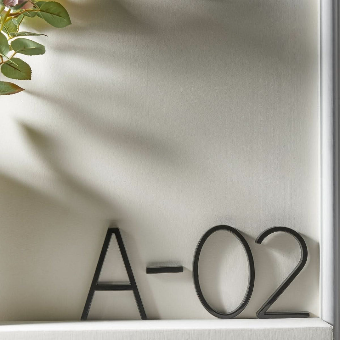 Skanto | Moderne 3D Husnummer med Flytende Effekt for Stilige Fasader