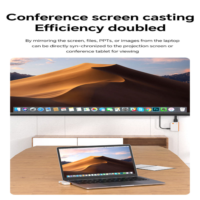 ScreenCast Trådløs Skjerm Casting Enhet | Skanto