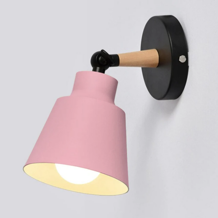 Skanto | RoyaleGlow Sleek Modern Wood Wall Lamp - Moderne Hjemmelys