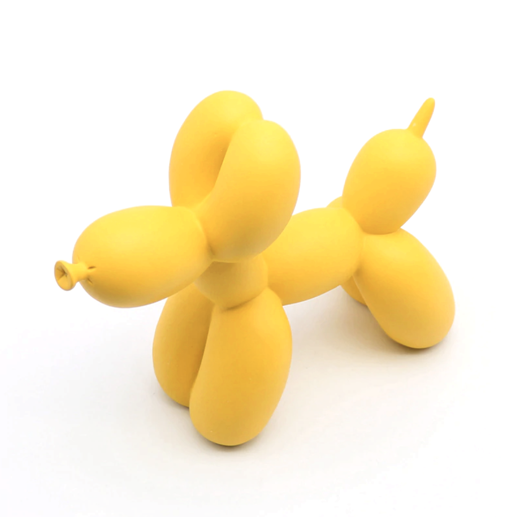 Fargerik Ballonghund Skulptur – Moderne Pynt for Stue og Kontor | Skanto