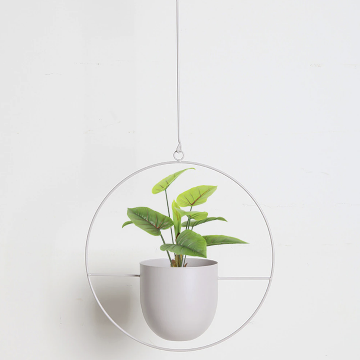 Wandhengender Pflanzenhalter aus Metall – FloraFrame