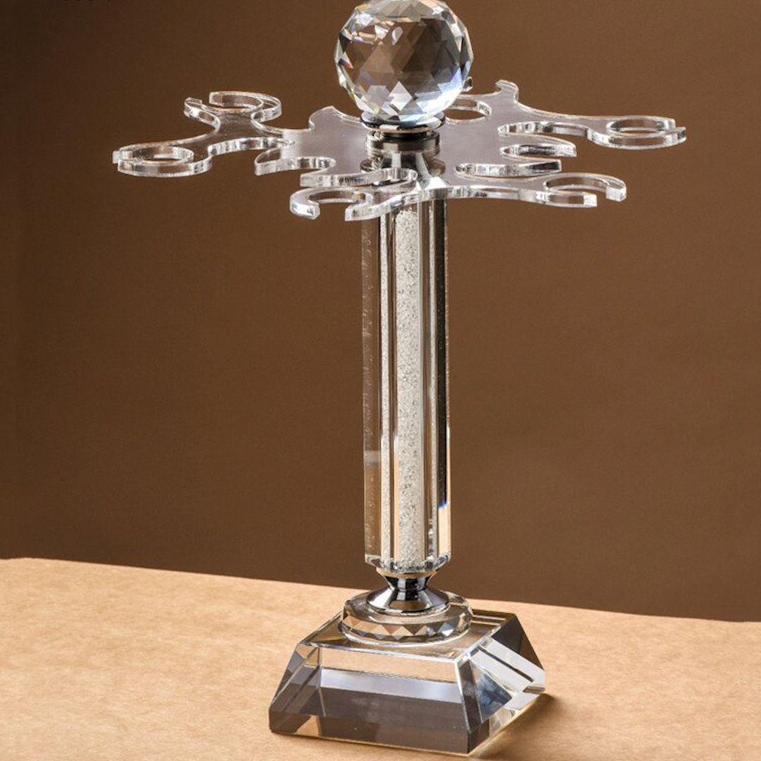 Skanto | Roterebar Krystall Vinglass Holder