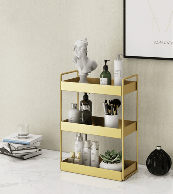 Skanto | LUXTRAY – Luksuriøs Metall Organizer Fat