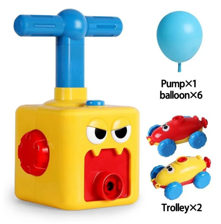 Morsom Ballongbil Leke Pumpe Sett | Skanto