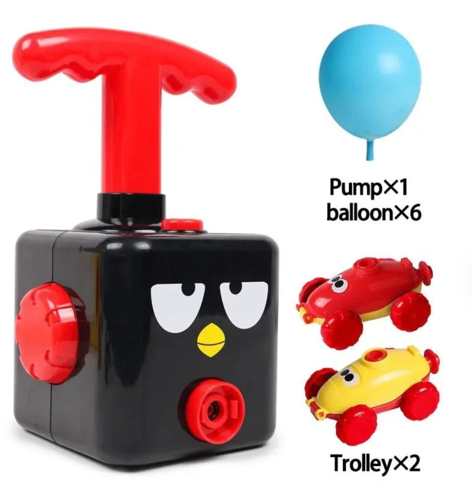 Morsom Ballongbil Leke Pumpe Sett | Skanto